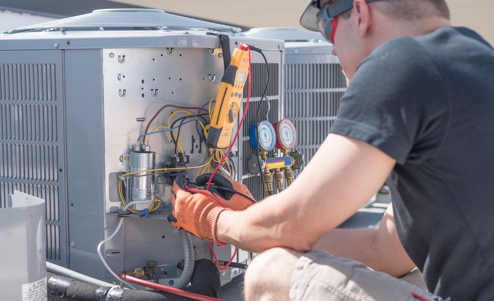 Ductless Split AC Unit Servicing